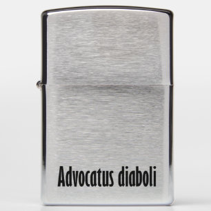 advocatus diaboli zippo lighter
