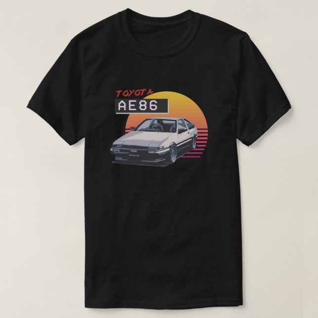 AE86 Toyota Sprinter Trueno Classic T-Shirt (Design Front)