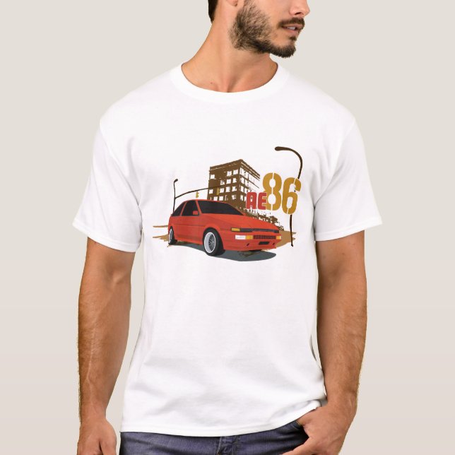 AE86 - Trueno - Levin T-Shirt (Front)