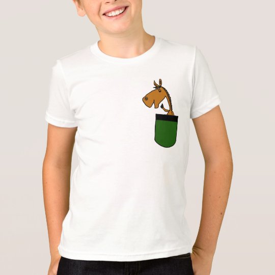 AE- Horse in a Pocket Shirt