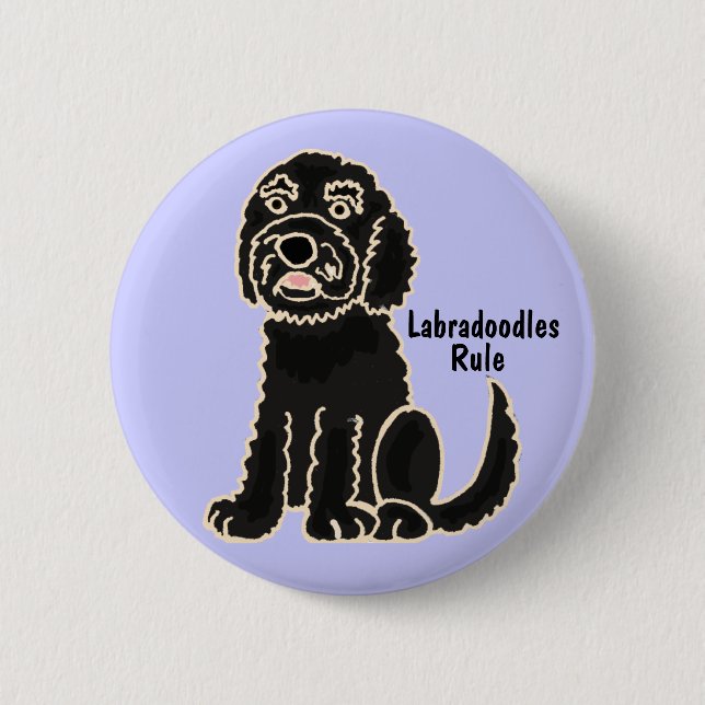 AE- Labradoodles Rule Button (Front)