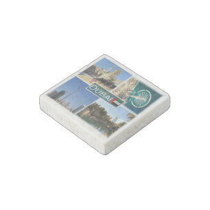 AE United Arab Emirates - Dubai - Burj Al Arab Stone Magnet