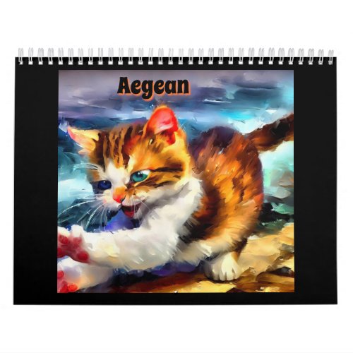 Aegean Cats Calendar