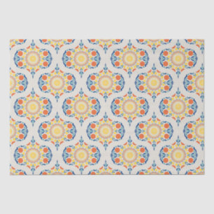 Aegean Summer Oranges & Lemons Mid Mod Ogee Tissue Paper