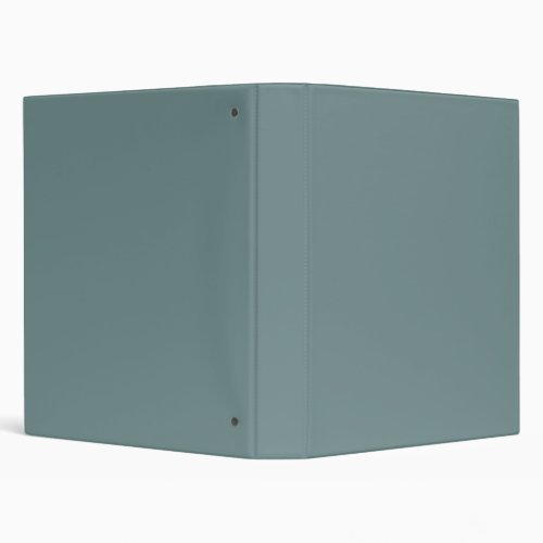 Aegean Teal Solid Color 3 Ring Binder