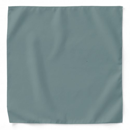 Aegean Teal Solid Color Bandana