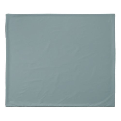 Aegean Teal Solid Color Duvet Cover