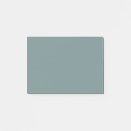 Aegean Teal Solid Color Post_it Notes