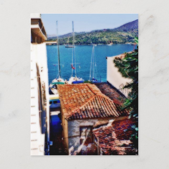 Aegina Island Postcard (Front)