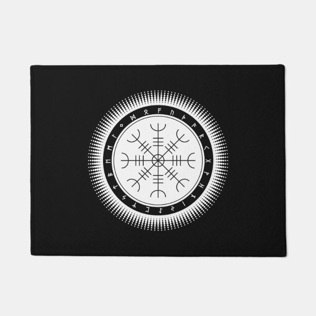 Aegishjalmr Halftone Doormats (Front)