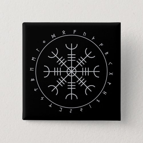 Aegishjalmr Runes Buttons
