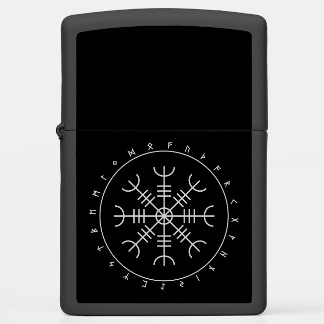 Aegishjalmr Runes Lighters (Front)