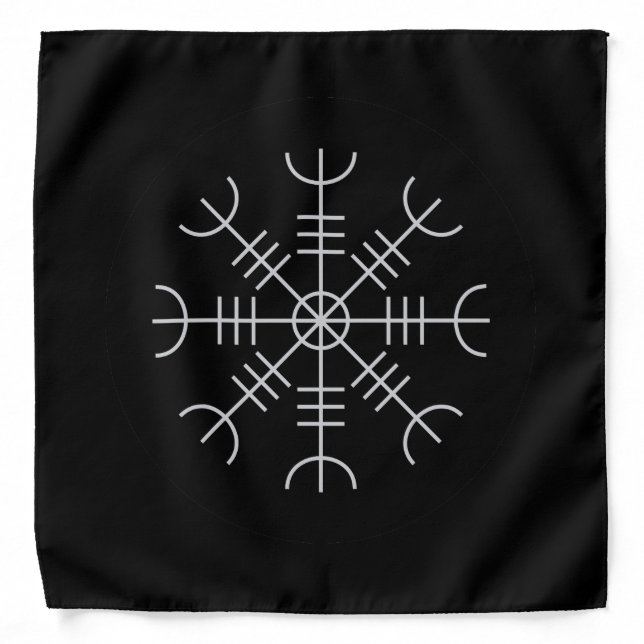 Aegishjalmr White Bandana (Front)