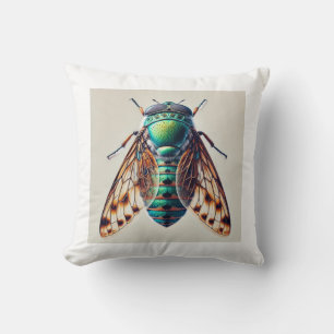 Aegocidnexocentrus 010824IREF205 - Watercolor Throw Pillow