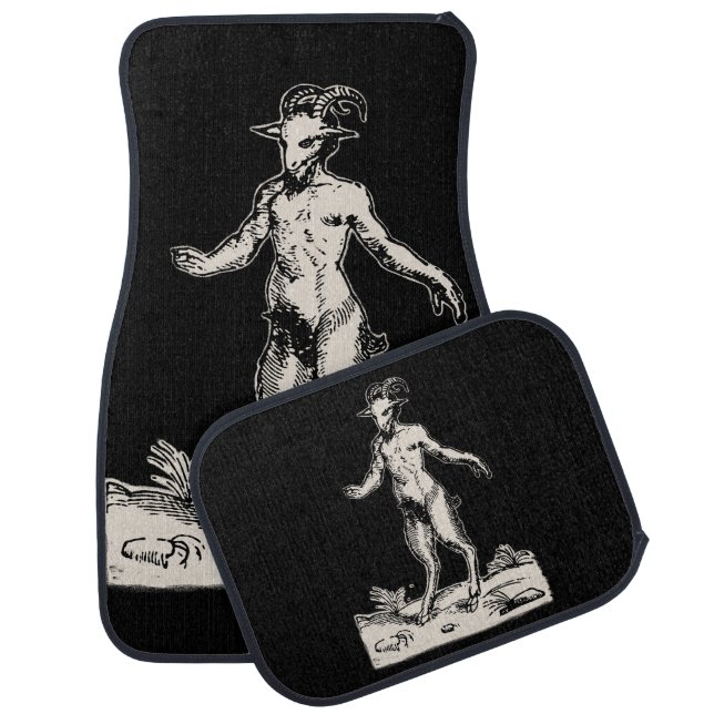 Aegopithecus, Pan, Devil Car Floor Mat (Set)