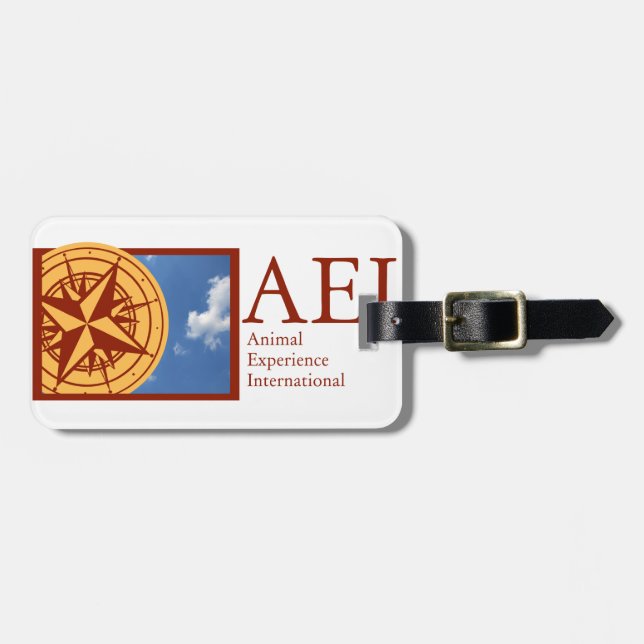 AEI baggage Luggage Tag (Front Horizontal)
