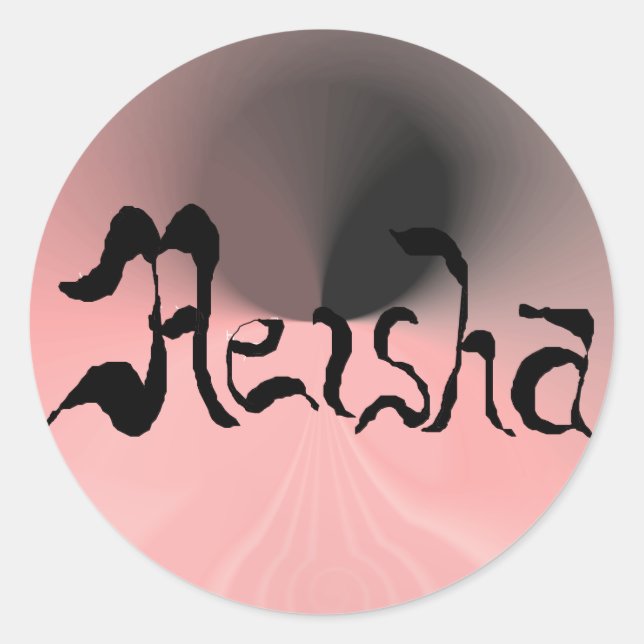 Aeisha Stickers (Front)