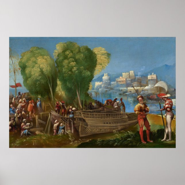Aeneas and Achates - Dosso Dossi Fine Art Poster (Front)