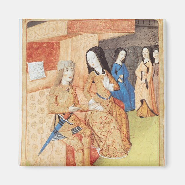 Aeneas and Dido, from the works of Virgil Magnet (Front)