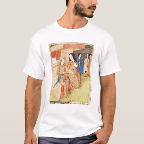 Aeneas and Dido from the works of Virgil T_Shirt