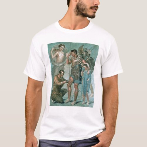 Aeneas injured from Pompeii T_Shirt