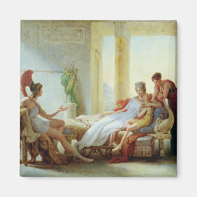 Aeneas telling Dido of the Disaster at Troy Magnet (Front)