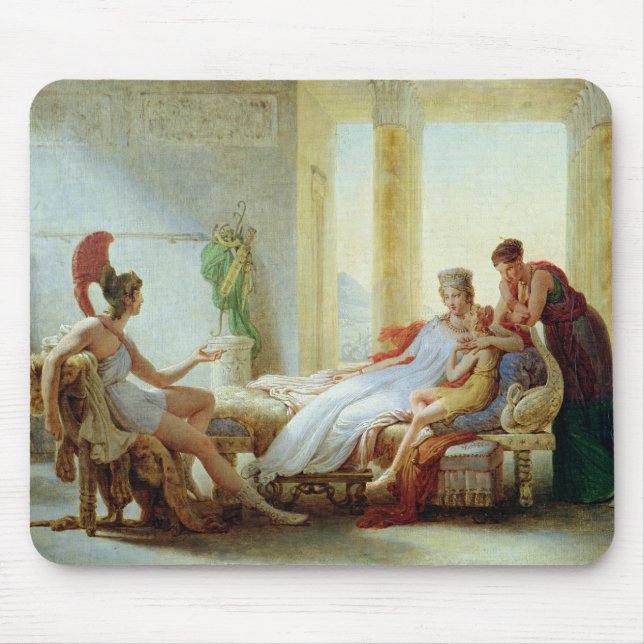 Aeneas telling Dido of the Disaster at Troy Mouse Pad (Front)