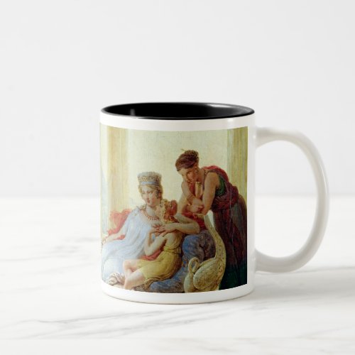 Aeneas telling Dido of the Disaster at Troy Two_Tone Coffee Mug