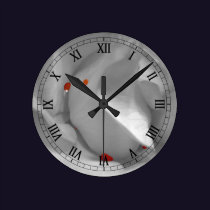 Aeolian Watercolor Clock