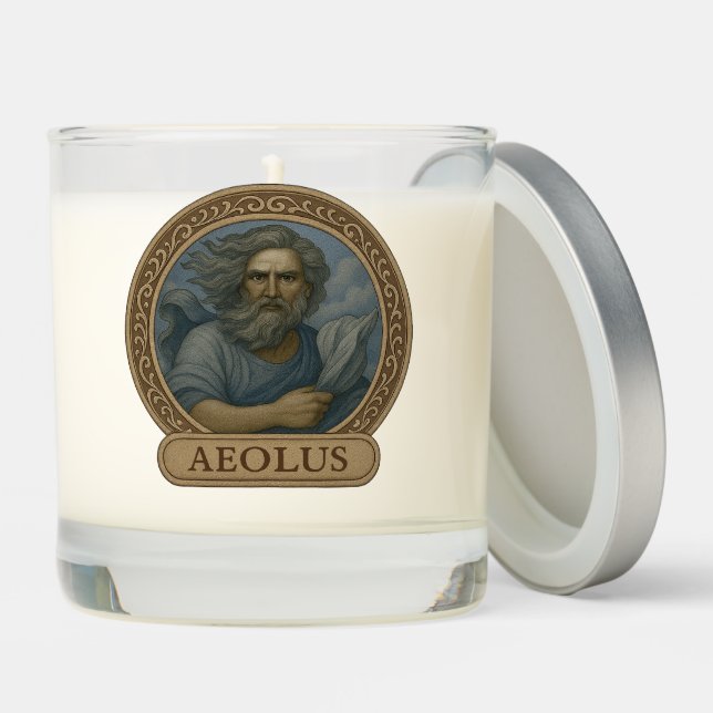 Aeolus Deity Candle – God of the Four Winds Ritual (Lid)