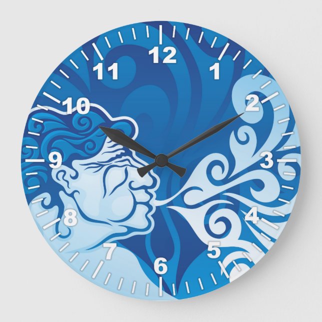 Aeolus Large Clock (Front)