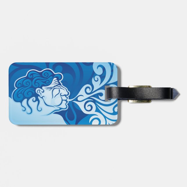 Aeolus Luggage Tag (Back Horizontal)