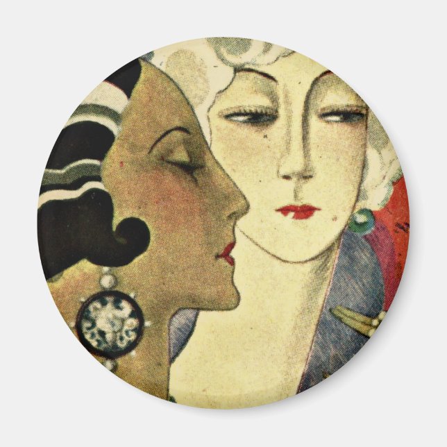 Aer Deco Ladies Magnet (Front)