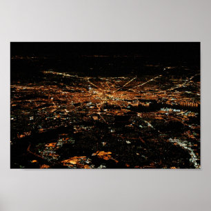 Aerial Baltimore 8x12 Poster