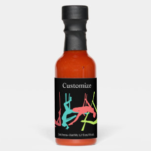 Aerial Fitness Poses Thunder_Cove Car Hot Sauces