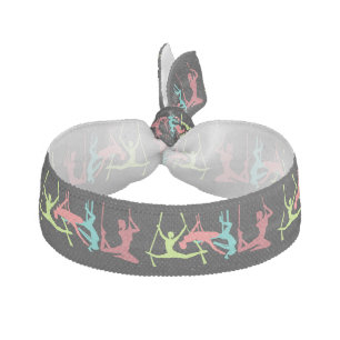 Aerial Fitness Poses Thunder_Cove Elastic Hair Tie
