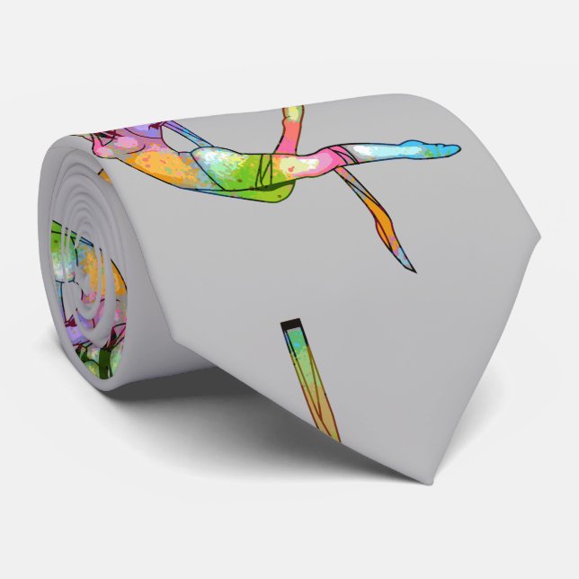 Aerial Fitness Yoga Thunder_Cove Neck Tie (Rolled)