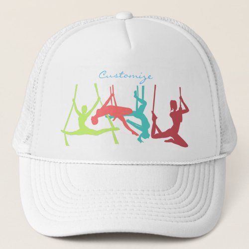 Aerial Fitness Yoga Thunder_Cove Trucker Hat