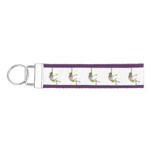 Aerial Fitness Yoga Thunder_Cove Wrist Keychain
