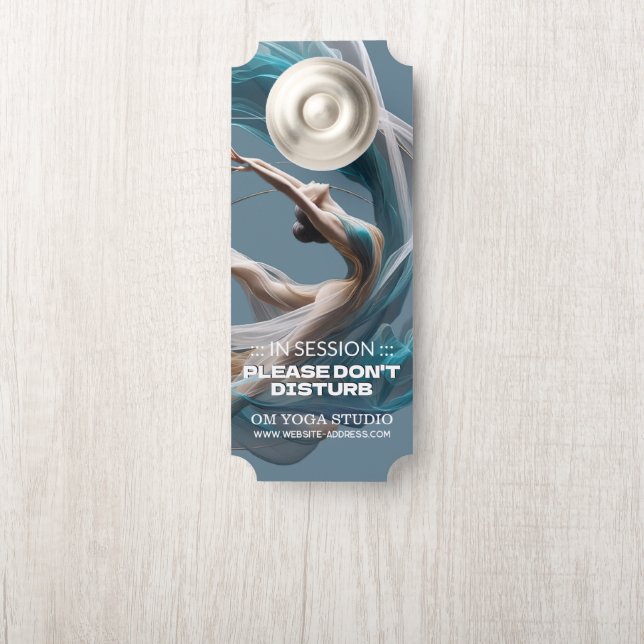 Aerial flying Air Yoga Instructor Pilates Fitness Door Hanger (On Knob)