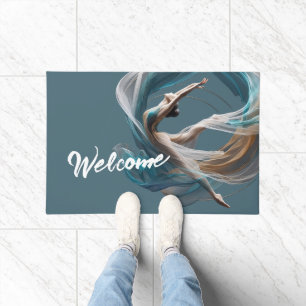 Aerial flying Air Yoga Instructor Pilates Fitness Doormat