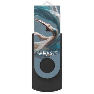 Aerial flying Air Yoga Instructor Pilates Fitness Flash Drive