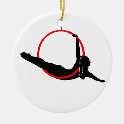 Aerial Hoop Double Sided Ornament