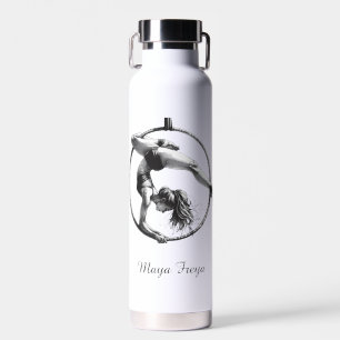 Aerial Hoop Lyra Name Water Bottle