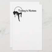 Aerial Hoop Lyra Notepad (Front/Back)