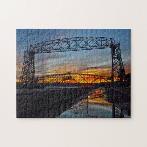 Aerial Lift Bridge Duluth Minnesota Jigsaw Puzzle