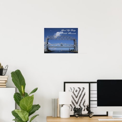 Aerial Lift Bridge / Duluth, Minnesota Poster | Zazzle