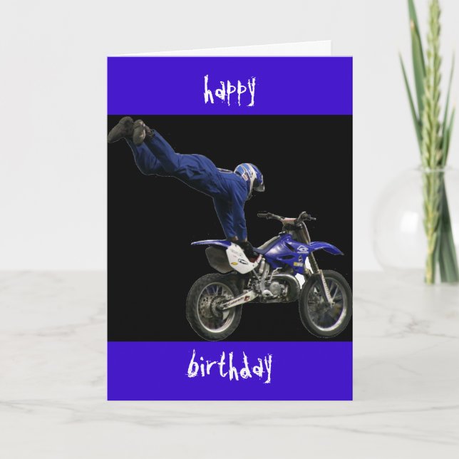 aerial moto-cross #3 vert card (Front)