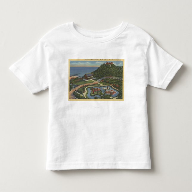 Aerial of Bernheimer's Oriental Garden Toddler T-shirt (Front)