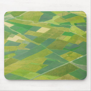 Aerial Of Farmlands In Ethiopia Mouse Pad
